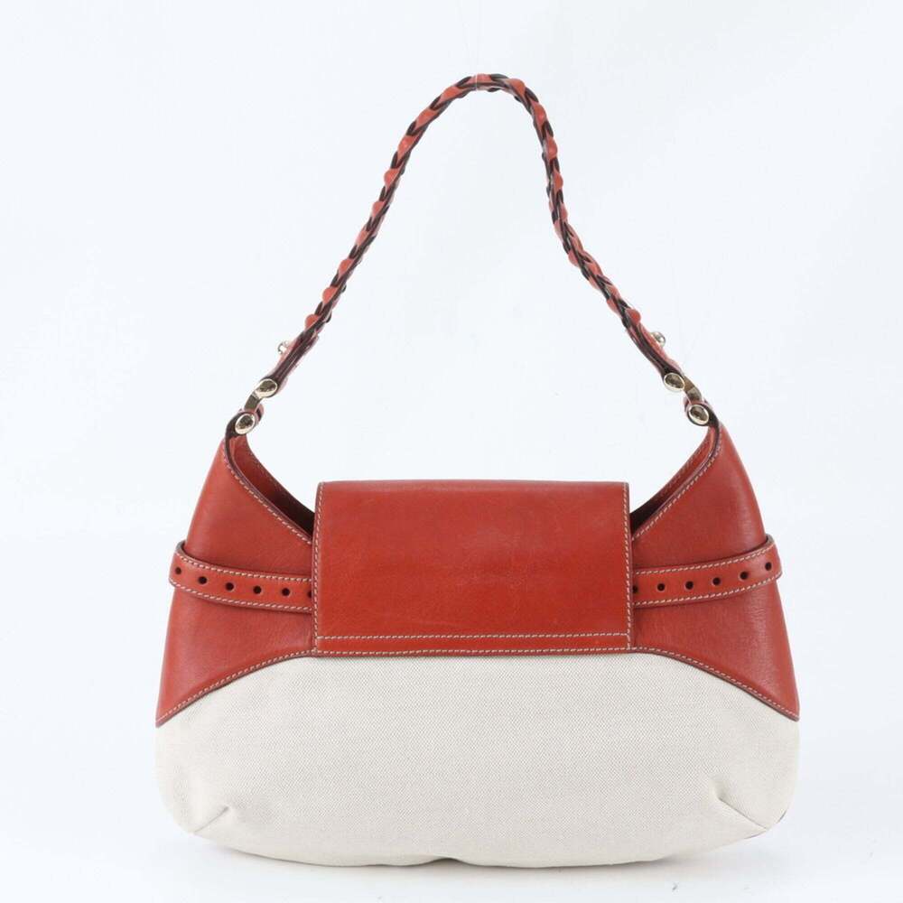 GUCCI Cream Leather Horsebit Shoulder Bag - Picture 3 of 9